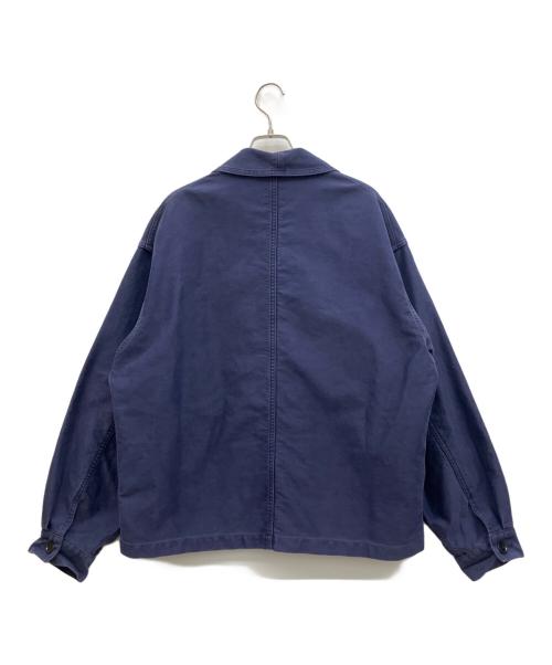 DANTON（ダントン）DANTON (ダントン) コットンモールスキンフレンチカバーオール パープル サイズ:無しの古着・服飾アイテム