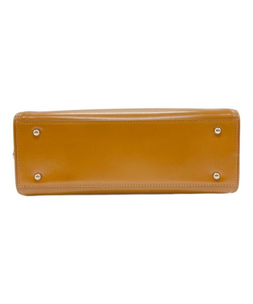 TOUT Y EST（トゥティエ）TOUT Y EST (トゥティエ) レザー ロケスモールバッグ ブラウンの古着・服飾アイテム