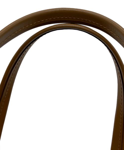 TOUT Y EST（トゥティエ）TOUT Y EST (トゥティエ) レザー ロケスモールバッグ ブラウンの古着・服飾アイテム