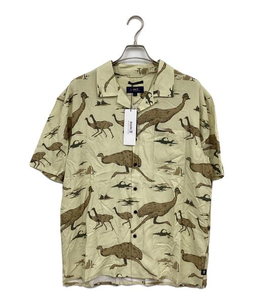 ROARK（ロアーク）ROARK (ロアーク) 半袖シャツ ベージュ サイズ:L 未使用品の古着・服飾アイテム