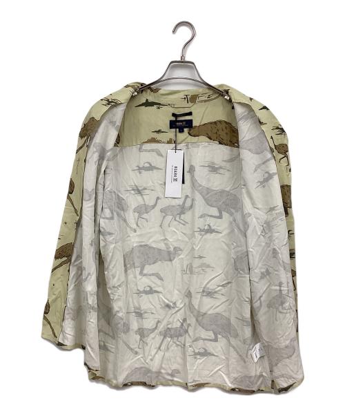 ROARK（ロアーク）ROARK (ロアーク) 半袖シャツ ベージュ サイズ:L 未使用品の古着・服飾アイテム