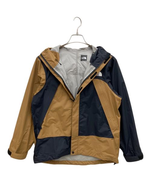 THE NORTH FACE（ザ ノース フェイス）THE NORTH FACE (ザ ノース フェイス) ジオメトリックドットショットジャケット ブラック×ブラウン サイズ:XSの古着・服飾アイテム