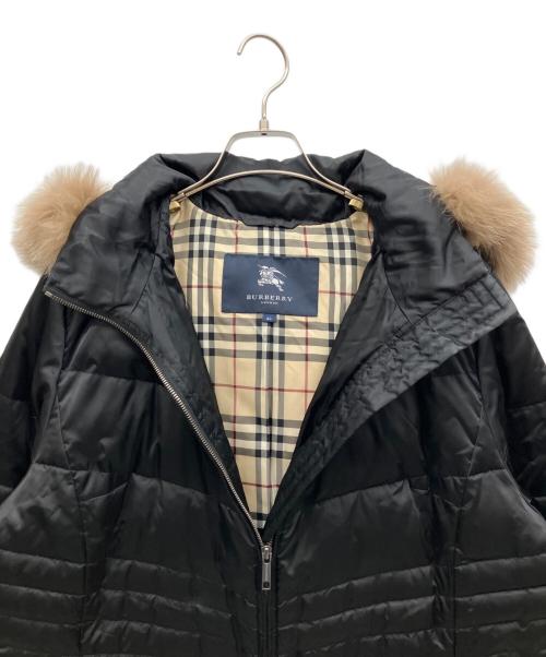 BURBERRY（バーバリー）BURBERRY (バーバリー) ダウンコート ブラック サイズ:46の古着・服飾アイテム