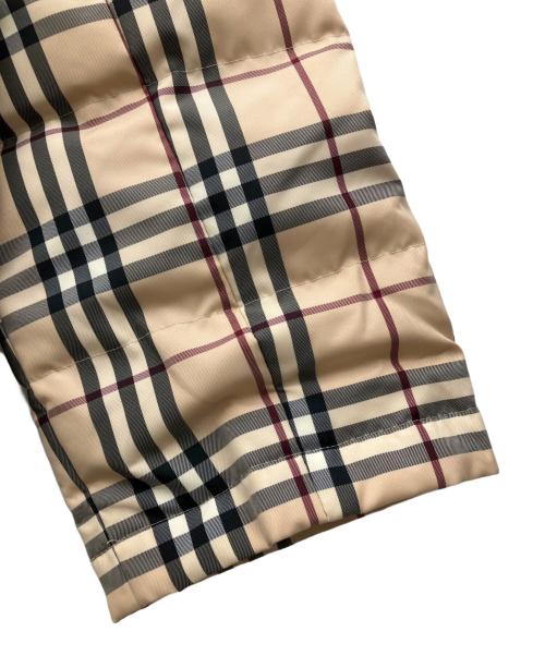 BURBERRY LONDON（バーバリーロンドン）BURBERRY LONDON (バーバリーロンドン) ノバチェック ダウンコート ベージュ サイズ:40の古着・服飾アイテム