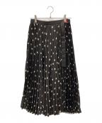 sacaiサカイ）の古着「ドットスカート」｜ブラック