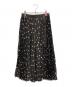 sacai（サカイ）の古着「ドットスカート」｜ブラック