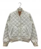 N°21ヌメロヴェントゥーノ）の古着「キルティングリバーシブルジャケット」｜ホワイト