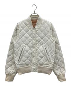中古・古着通販】ZUCCA (ズッカ) ウールスタジャン グリーン サイズ:M