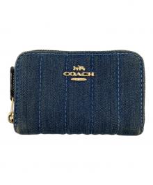 COACH（コーチ）の古着「コインケース」｜ネイビー