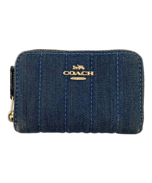 COACH（コーチ）COACH (コーチ) コインケース ネイビーの古着・服飾アイテム