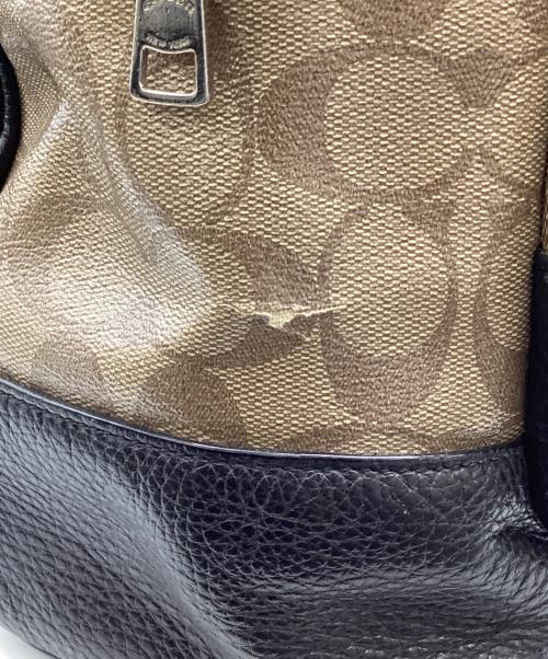 COACH（コーチ）COACH (コーチ) リュック ブラウンの古着・服飾アイテム