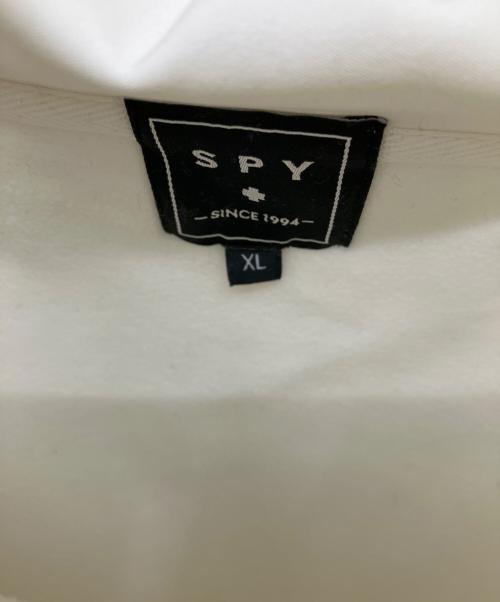 SPY（スパイ）SPY (スパイ) プルオーバーパーカー ホワイト サイズ:XLの古着・服飾アイテム