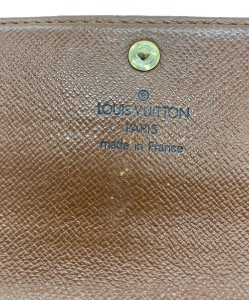 LOUIS VUITTON（ルイ ヴィトン）LOUIS VUITTON (ルイ ヴィトン) ポルトフォイユ・サラ ブラウンの古着・服飾アイテム