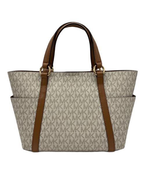 MICHAEL KORS（マイケル・コース）MICHAEL KORS (マイケル・コース) カジュアルバッグ ホワイトの古着・服飾アイテム