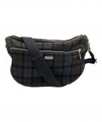 BURBERRY BLACK LABELバーバリーブラックレーベル）の古着「ショルダーバッグ」｜グレー