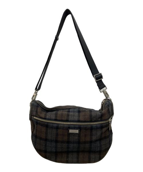 BURBERRY BLACK LABEL（バーバリーブラックレーベル）BURBERRY BLACK LABEL (バーバリーブラックレーベル) ショルダーバッグ グレーの古着・服飾アイテム