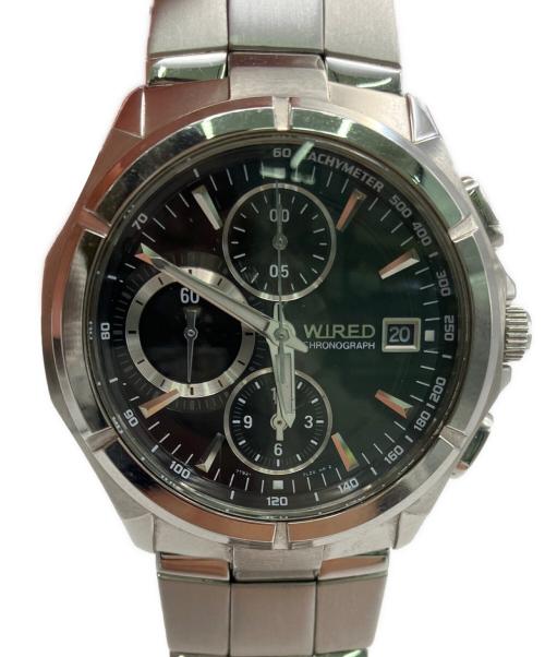 SEIKO（セイコー）SEIKO (セイコー) 腕時計 ブラックの古着・服飾アイテム