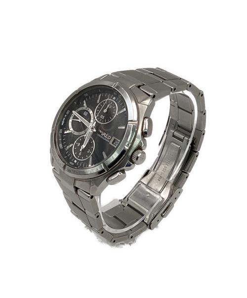 SEIKO（セイコー）SEIKO (セイコー) 腕時計 ブラックの古着・服飾アイテム