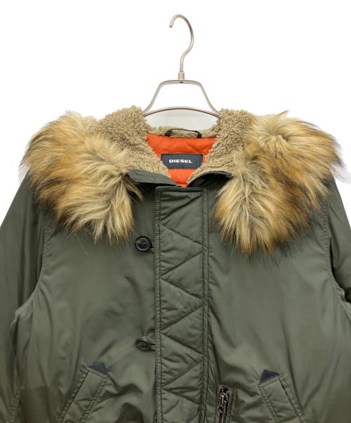 DIESEL（ディーゼル）DIESEL (ディーゼル) N-2Bジャケット グリーン サイズ:Sの古着・服飾アイテム