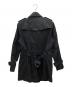 BURBERRY BLACK LABEL (バーバリーブラックレーベル) ライナー付トレンチコート ブラック サイズ:S：12000円