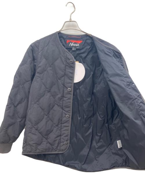 NANGA（ナンガ）NANGA (ナンガ) WILD-1 (ワイルドワン) オニオンキルトカーディガン ブラック サイズ:Lの古着・服飾アイテム