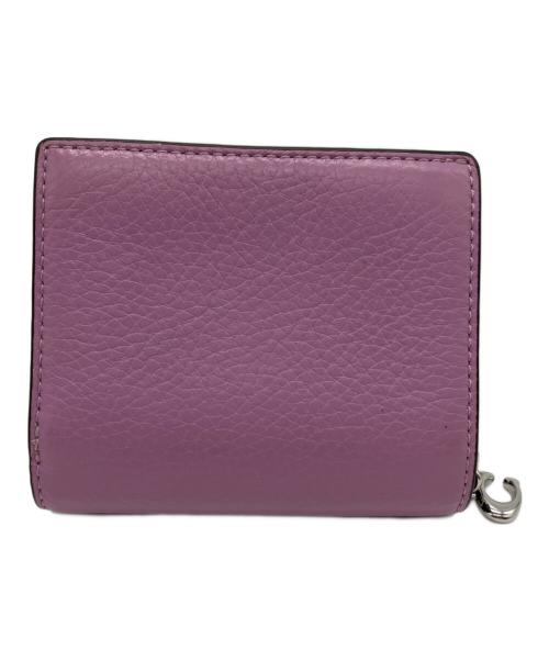 COACH（コーチ）COACH (コーチ) 2つ折り財布 パープルの古着・服飾アイテム