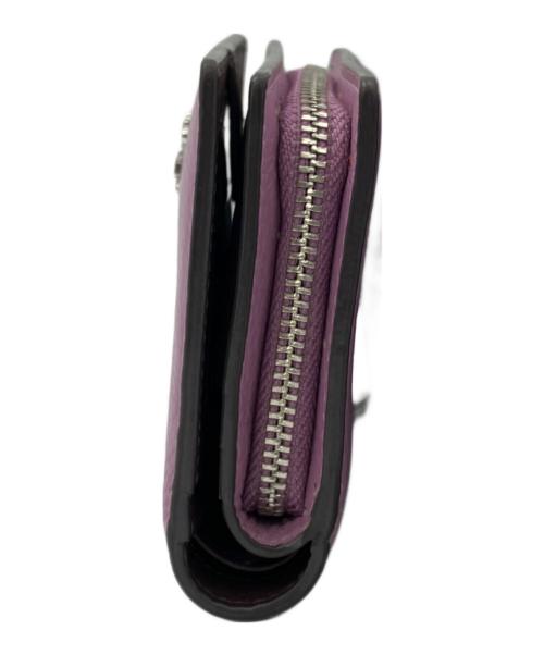 COACH（コーチ）COACH (コーチ) 2つ折り財布 パープルの古着・服飾アイテム