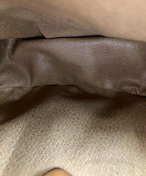 CELINE（セリーヌ）CELINE (セリーヌ) マカダム柄ショルダーバッグ ブラウンの古着・服飾アイテム