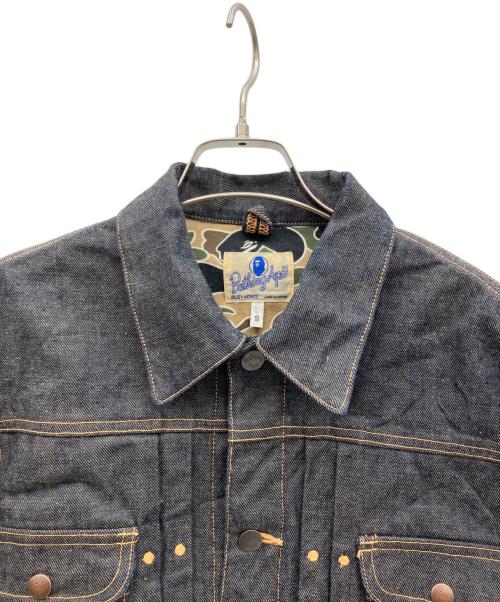 A BATHING APE（ア ベイシング エイプ）A BATHING APE (ア ベイシング エイプ) デニムジャケット インディゴ サイズ:Sの古着・服飾アイテム