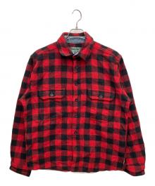 WOOLRICH（ウールリッチ）の古着「長袖シャツ」｜レッド×ブラック