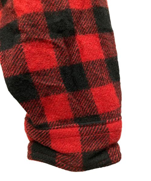 WOOLRICH（ウールリッチ）WOOLRICH (ウールリッチ) 長袖シャツ レッド×ブラック サイズ:Mの古着・服飾アイテム