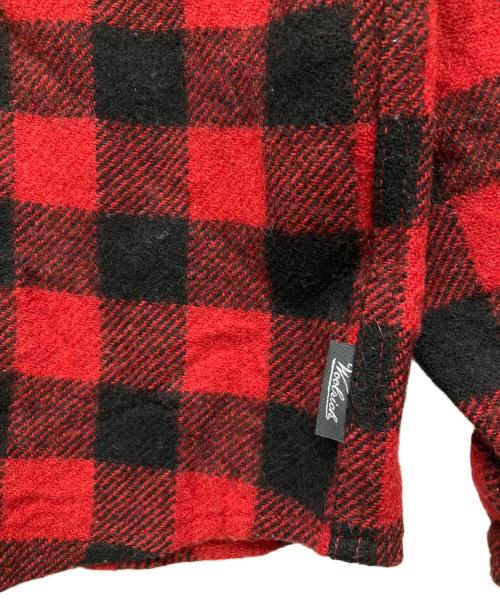 WOOLRICH（ウールリッチ）WOOLRICH (ウールリッチ) 長袖シャツ レッド×ブラック サイズ:Mの古着・服飾アイテム