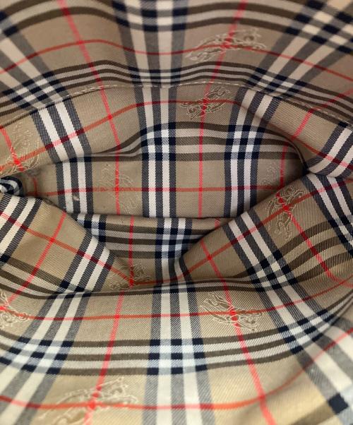 BURBERRY（バーバリー）BURBERRY (バーバリー) ミニトートバッグ ブラウンの古着・服飾アイテム