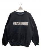 SEAN JOHNショーンジョン）の古着「スウェット」｜ブラック