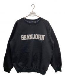 SEAN JOHN（ショーンジョン）の古着「スウェット」｜ブラック