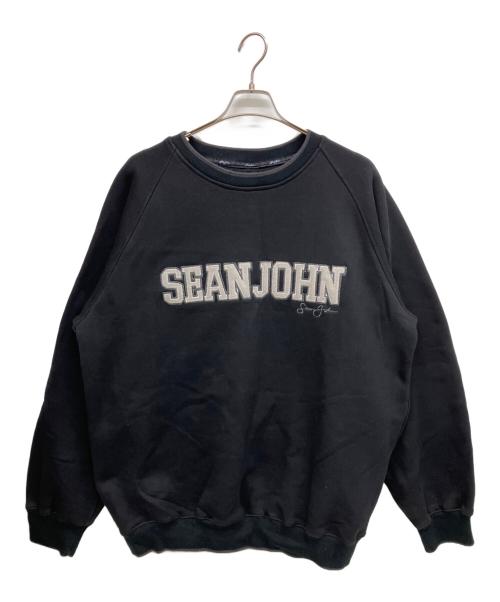 SEAN JOHN（ショーンジョン）SEAN JOHN (ショーンジョン) スウェット ブラック サイズ:2XLの古着・服飾アイテム