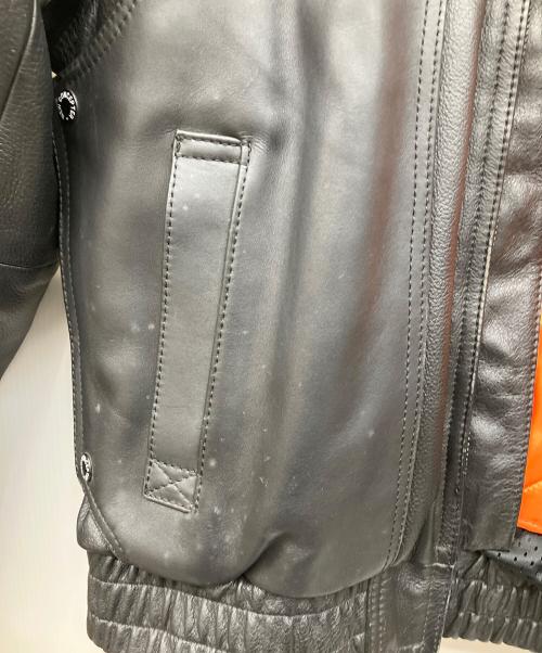 KADOYA（カドヤ）KADOYA (カドヤ) レザージャケット ブラック サイズ:4Lの古着・服飾アイテム
