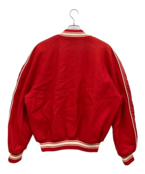 ROYAL DELUXXE（ロイヤル デラックス）ROYAL DELUXXE (ロイヤル デラックス) スタジャン レッド サイズ:Lの古着・服飾アイテム
