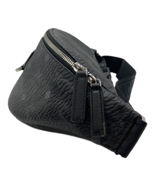 MCM（エムシーエム）MCM (エムシーエム) ウエストバッグ ブラックの古着・服飾アイテム