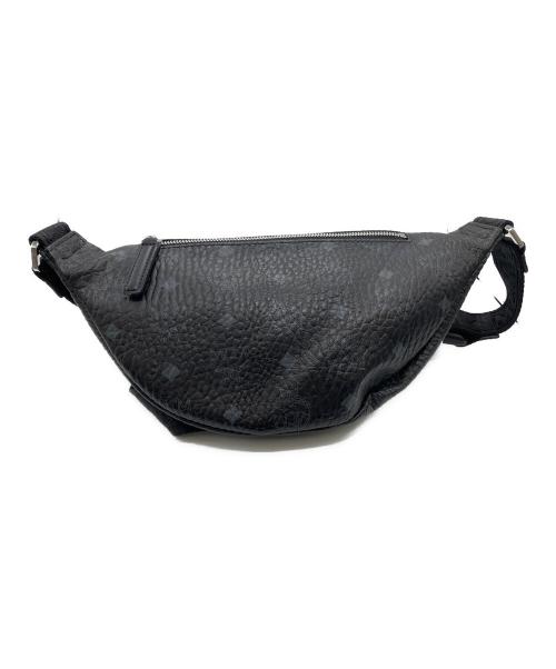 MCM（エムシーエム）MCM (エムシーエム) ウエストバッグ ブラックの古着・服飾アイテム