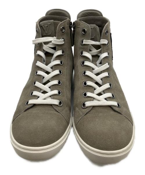 LOUIS VUITTON（ルイ ヴィトン）LOUIS VUITTON (ルイ ヴィトン) ハイカットスニーカー グレー サイズ:25.5の古着・服飾アイテム