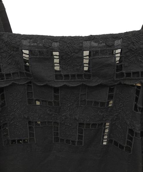 Curensology（カレンソロジー）Curensology (カレンソロジー) ノースリーブブラウス ブラック サイズ:FREEの古着・服飾アイテム