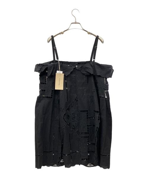 Curensology（カレンソロジー）Curensology (カレンソロジー) ノースリーブブラウス ブラック サイズ:FREEの古着・服飾アイテム