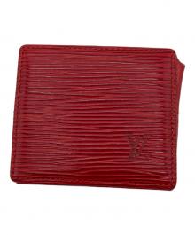 LOUIS VUITTON（ルイ ヴィトン）の古着「ポルトモネ ボワット」｜レッド