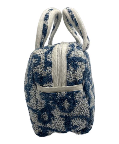 Dior（ディオール）Dior (ディオール) ミニハンドバッグ ブルー×ホワイトの古着・服飾アイテム