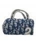 Dior（ディオール）の古着「ミニハンドバッグ」｜ブルー×ホワイト