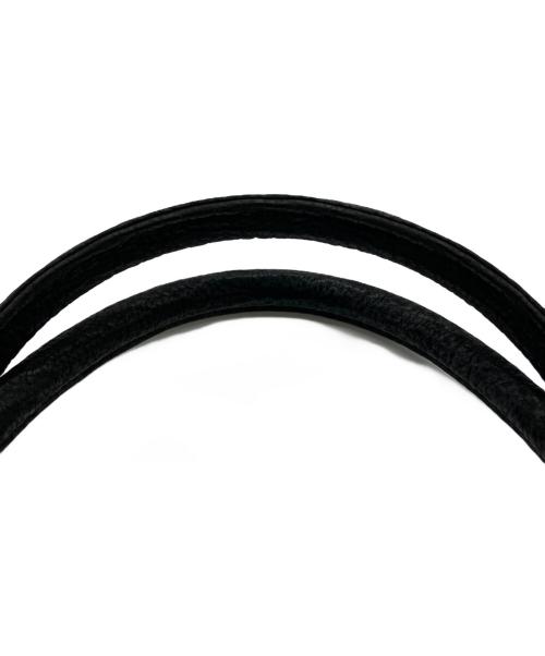 CRYSTAL REPTILES（クリスタルレプティルズ）CRYSTAL REPTILES (クリスタルレプティルズ) 鮫革 ハンドバッグ ブラック 未使用品の古着・服飾アイテム