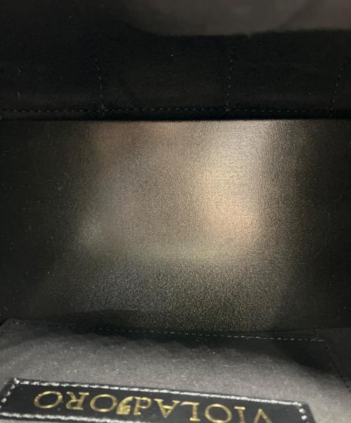 VIOLAd'ORO（ヴィオラドーロ）VIOLAd'ORO (ヴィオラドーロ) 2WAYバッグ ブラックの古着・服飾アイテム