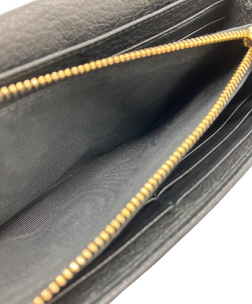 MIU MIU（ミュウミュウ）MIU MIU (ミュウミュウ) 長財布 ブラックの古着・服飾アイテム