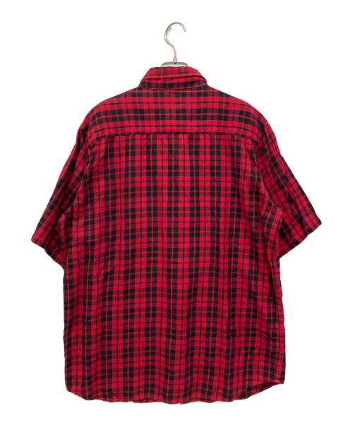 stussy（ステューシー）stussy (ステューシー) 半袖シャツ レッド サイズ:XLの古着・服飾アイテム